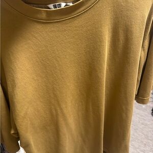 Uniqlo Mustard Yellow Top